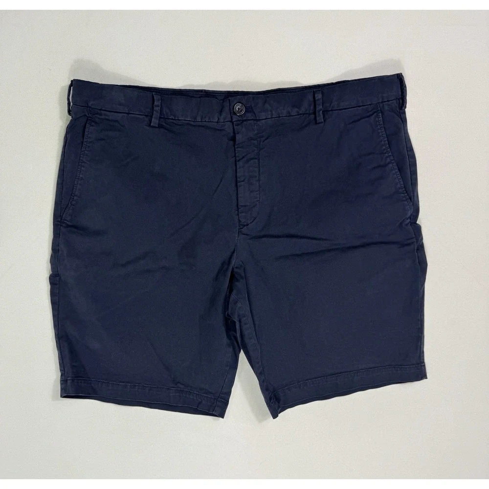 Charles Tyrwhitt Mens 38x9 Chino Shorts Cotton Stretch Blue Modern Luxury